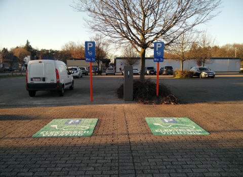 Signalisatie elektrisch voertuig